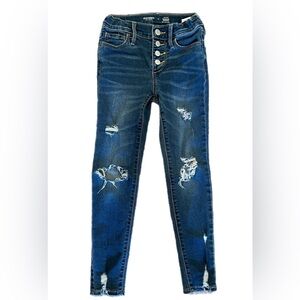 Girls Old Navy high rise rockstar jeggings size 7